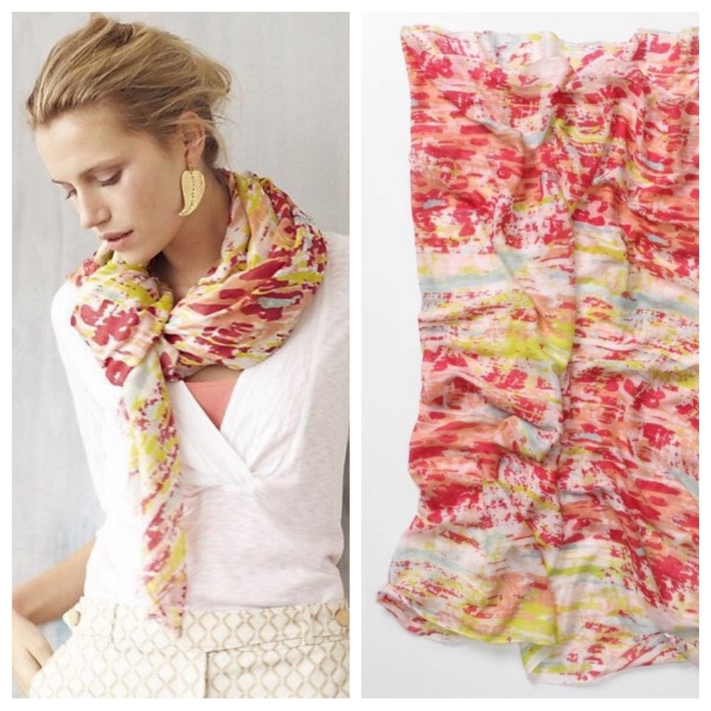 Anthropologie No. 45 Scarf - Lulla by Bindya | NWT - Picture 1 of 10